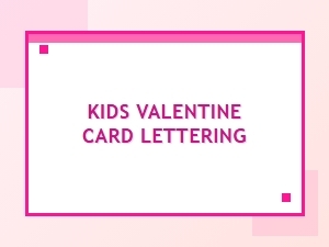 Sweet Scribbles for Playful Valentine Cards